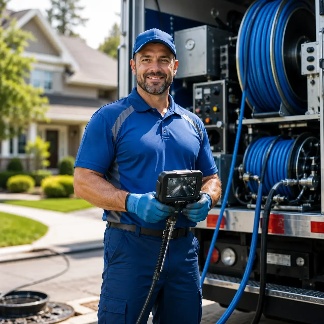 Local outdoor drain cleaning specialists in Orange City, IA